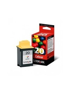Lexmark No.20 Color Print Cartridge BLISTER cartuccia d'inchiostro Originale