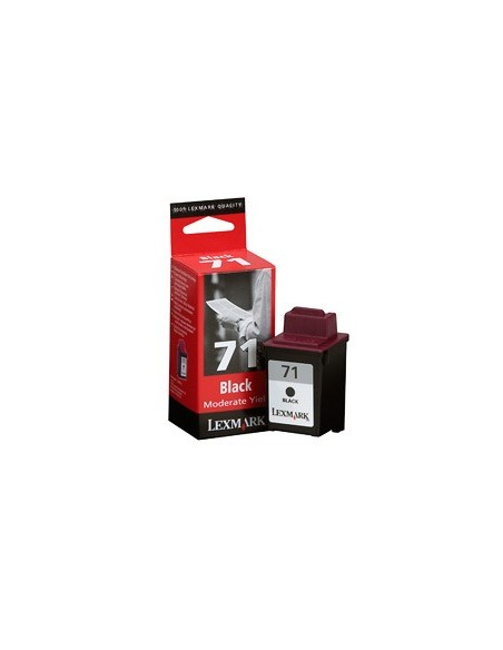 Lexmark No.71 Moderate Use Black Print Cartridge BLISTER cartuccia d'inchiostro Originale
