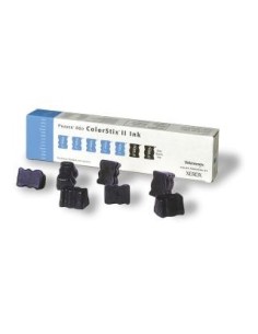 Xerox 5 Cyan Colorstix + 2 Free Black for Phaser 860 cartuccia stick 7000 pagine