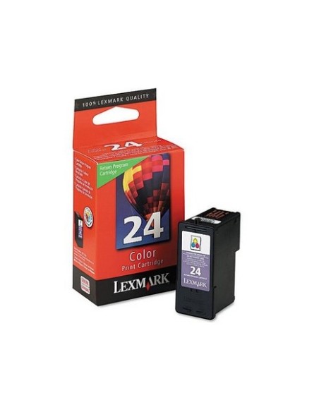 Lexmark No.24 cartuccia d'inchiostro 1 Cartridge Originale Ciano, Magenta, Giallo