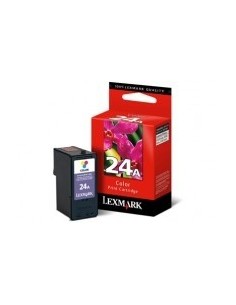 Lexmark No.24A Color Print Cartridge cartuccia d'inchiostro Originale Resa standard Ciano, Magenta, Giallo