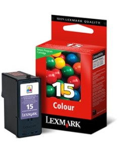 Lexmark No15 Colour Return Programme Print Cartridge cartuccia d'inchiostro Originale Ciano, Magenta, Giallo