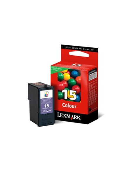 Lexmark No15 Colour Return Programme Print Cartridge cartuccia d'inchiostro Originale Ciano, Magenta, Giallo