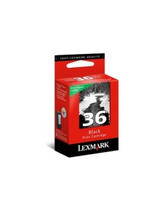 Lexmark N°36 Black Return Program Print Cartridge cartuccia d'inchiostro 1 Cartridge Originale Nero