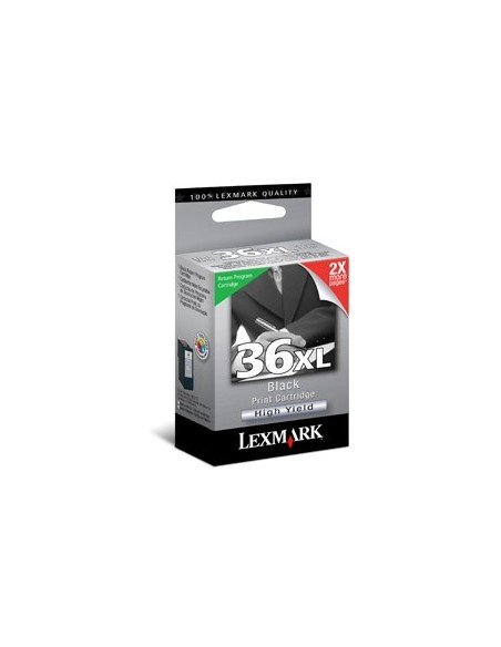 Lexmark N° 36XL Black Return Program Print Cartridge cartuccia d'inchiostro 1 Cartridge Originale Nero