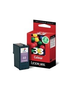 Lexmark No.33 Color Print Cartridge BLISTER cartuccia d'inchiostro Originale
