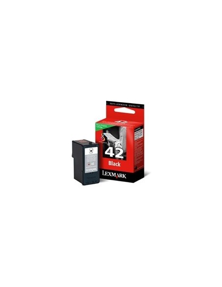 Lexmark No42 Black Return Program Print Cartridge cartuccia d'inchiostro 1 Cartridge Originale Nero