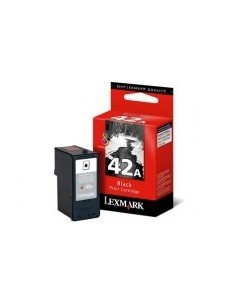Lexmark No.42A Black Print Cartridge cartuccia d'inchiostro 1 Cartridge Originale