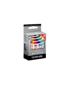 Lexmark No43XL cartuccia d'inchiostro 1 pz Originale Ciano, Magenta, Giallo