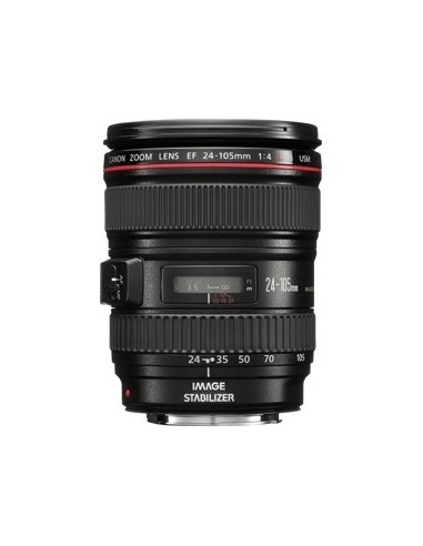 Canon EF 24-105mm f 4L IS USM SLR Obiettivi con zoom standard Nero