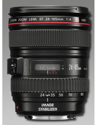 Canon EF 24-105mm f 4L IS USM SLR Obiettivi con zoom standard Nero