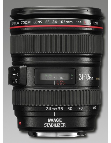 Canon EF 24-105mm f 4L IS USM SLR Obiettivi con zoom standard Nero