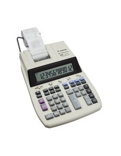 Canon BP1200-DTS calcolatrice Desktop Calcolatrice con stampa Nero, Bianco