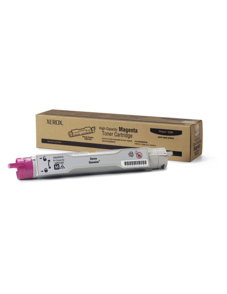 Xerox Cartuccia toner ad alta capacità magenta, Phaser 6300 (non è compatibile per la PHASER 6350)