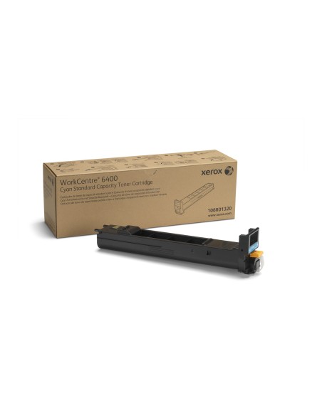 Xerox Cartuccia toner Ciano a Standard da 8000 pagine per WorkCentre 6400 (106R01320)