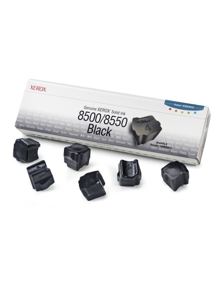 Xerox Inchiostro solido in barrette Nero da 6,000 pagine per Phaser 8500   8550 (108R00672)