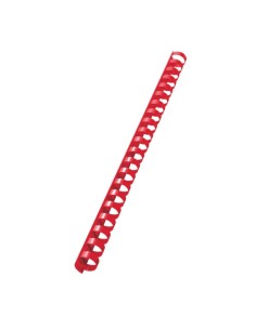 Leitz Plastic Comb Spines Rosso