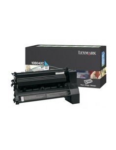 Lexmark 10B042C cartuccia toner 1 pz Originale Ciano