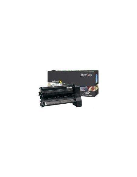 Lexmark 10B042Y cartuccia toner 1 pz Originale Giallo