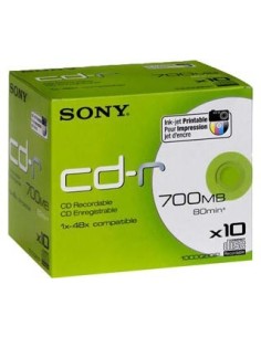 Sony 10CDQ80IP CD-R 80min 700MB