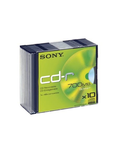 Sony CDQ80 10 CD-Rs 700 MB