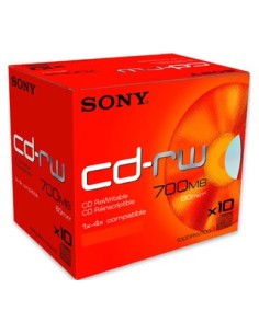 Sony 10 CD-RW 700 MB