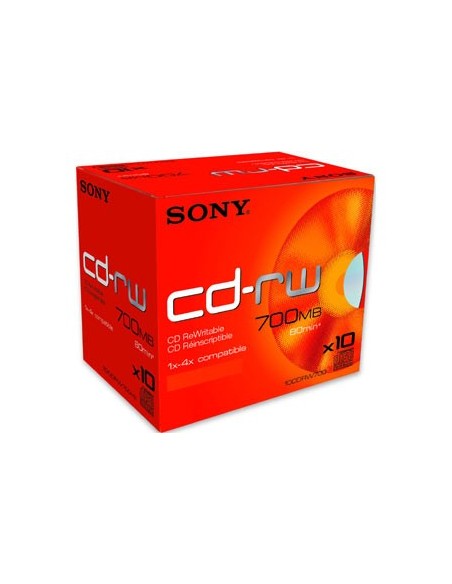 Sony 10 CD-RW 700 MB