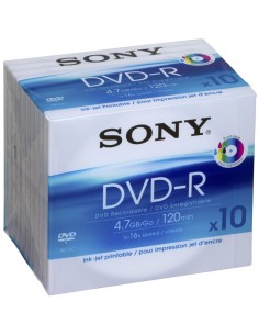 Sony 10xDVD-R 16X 4,7 GB