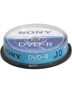 Sony DVD-R Spindle 4,7 GB 10 pz
