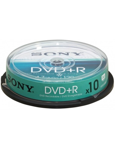 Sony DVD+R 4,7 GB 10 pz