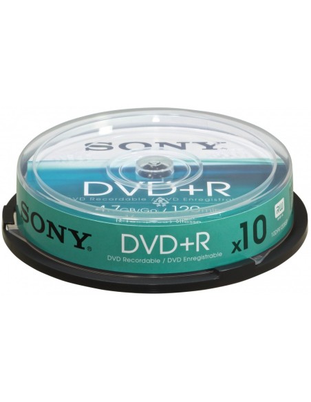 Sony DVD+R 4,7 GB 10 pz