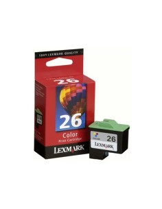 Lexmark No26   10N0026E Color Print Cartridge cartuccia d'inchiostro Originale Ciano, Magenta, Giallo
