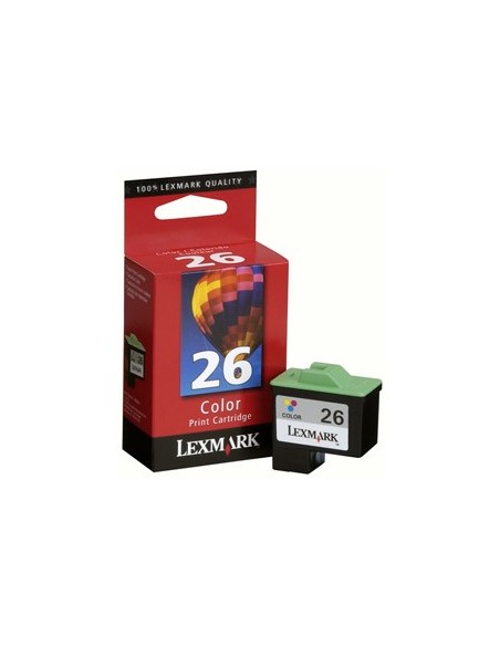 Lexmark No26   10N0026E Color Print Cartridge cartuccia d'inchiostro Originale Ciano, Magenta, Giallo