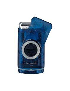 Braun MobileShave M-60b Blu, Trasparente
