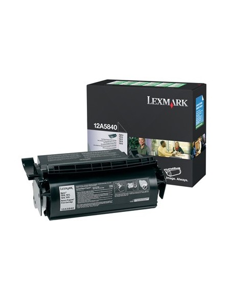 Lexmark 12A5840 cartuccia toner 1 pz Originale Nero