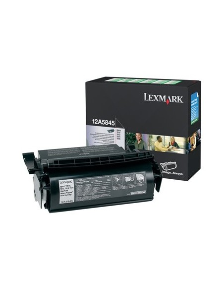 Lexmark 12A5845 cartuccia toner 1 pz Originale Nero