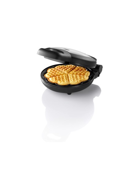 Princess 132391 5 waffle 1000 W Nero, Acciaio inossidabile
