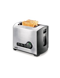 Princess 142349 2 fetta e 950 W Nero, Acciaio inossidabile