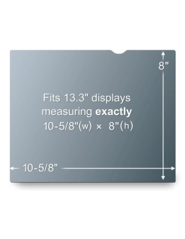 3M PF13.3 Notebook Privacy Filter Filtro per la privacy senza bordi per display 33,8 cm (13.3")