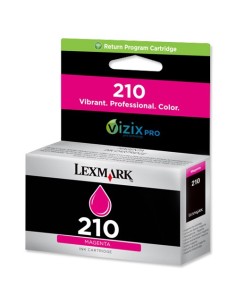 Lexmark 210 M cartuccia d'inchiostro 1 pz Originale Resa standard Magenta