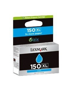 Lexmark 14N1615E cartuccia d'inchiostro 1 pz Originale Resa elevata (XL) Ciano