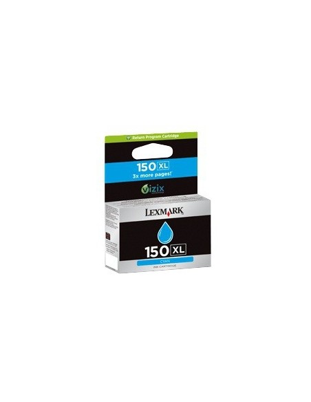 Lexmark 14N1615E cartuccia d'inchiostro 1 pz Originale Resa elevata (XL) Ciano