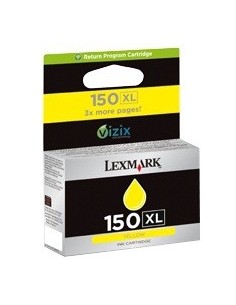 Lexmark 14N1618E cartuccia d'inchiostro 1 pz Originale Resa elevata (XL) Giallo