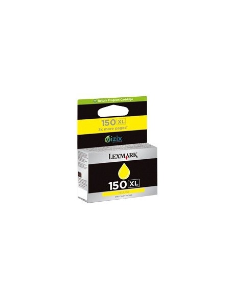 Lexmark 14N1618E cartuccia d'inchiostro 1 pz Originale Resa elevata (XL) Giallo