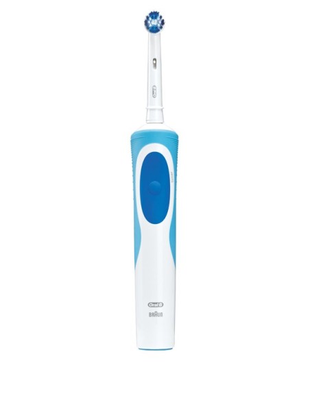 Oral-B Vitality Precision Clean Adulto Spazzolino rotante-oscillante Blu, Bianco