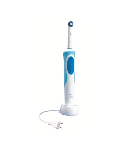 Oral-B Vitality Precision Clean Adulto Spazzolino rotante-oscillante Blu, Bianco