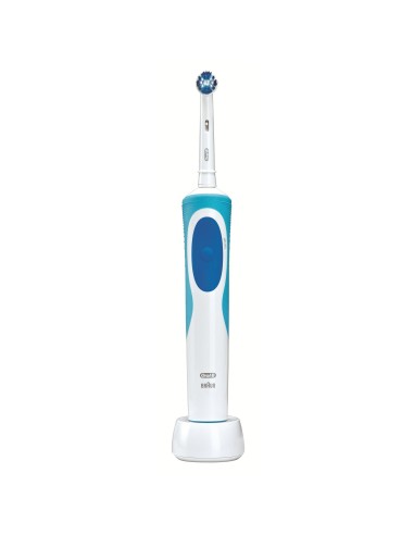 Oral-B Vitality Precision Clean Adulto Spazzolino rotante-oscillante Blu, Bianco