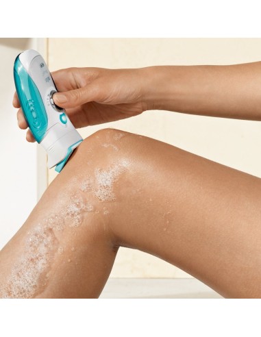 Braun Silk-Epil 7 Dual 7891 Wet & Dry 40 pinzette Verde, Bianco