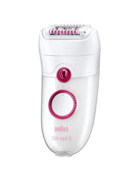 Braun Silk-épil 5380 40 pinzette Porpora, Bianco