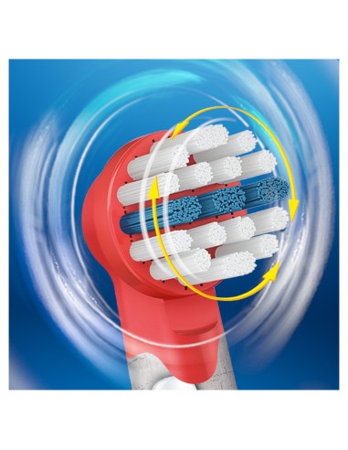 Oral-B Kids Testine Di Ricambio, Confezione Da 3